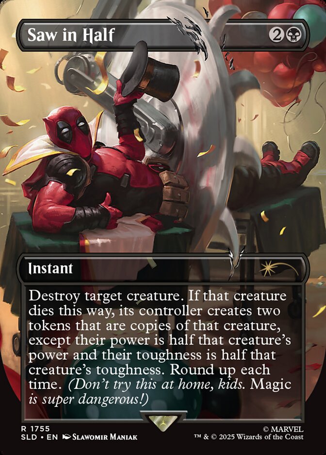 Saw in Half - Magic: The Gathering - MoxLand