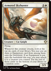 Caçadora Celeste Armadurada / Armored Skyhunter - Magic: The Gathering - MoxLand