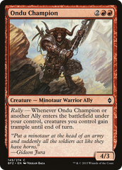 Campeão de Ondu / Ondu Champion - Magic: The Gathering - MoxLand