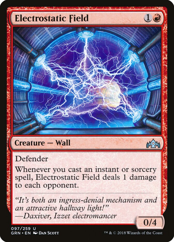 Campo Eletrostático / Electrostatic Field - Magic: The Gathering - MoxLand