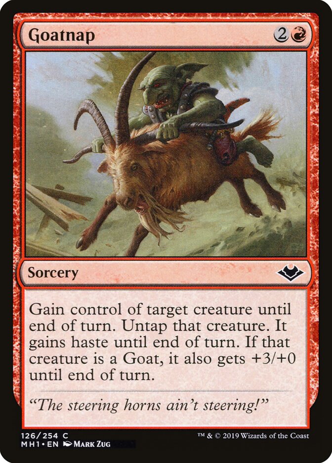 Sequestro de Bode / Goatnap - Magic: The Gathering - MoxLand