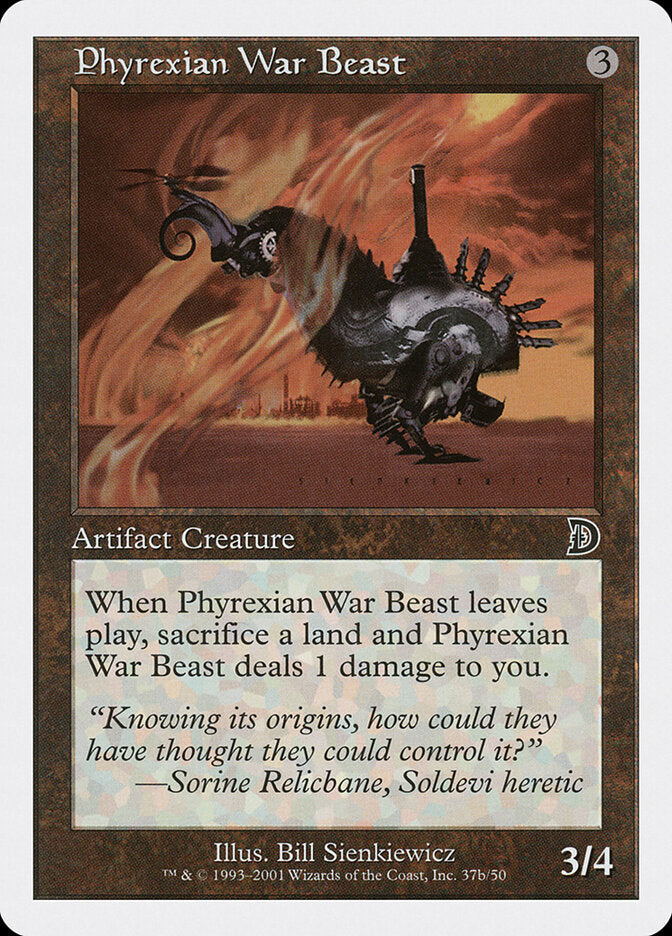 Besta de Guerra Phyrexiana / Phyrexian War Beast - Magic: The Gathering - MoxLand
