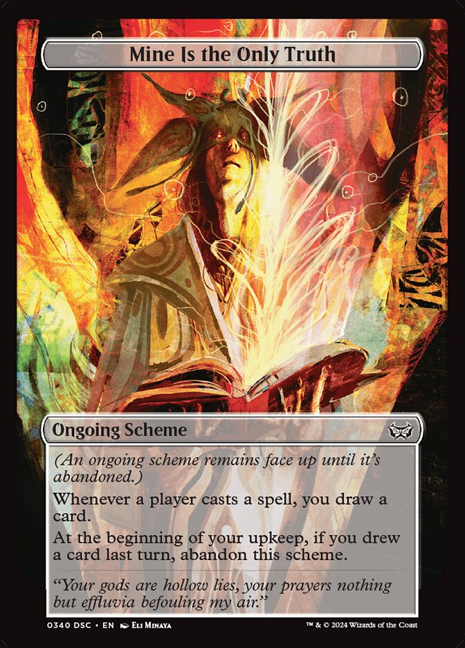 Mine Is the Only Truth - Magic: The Gathering - MoxLand
