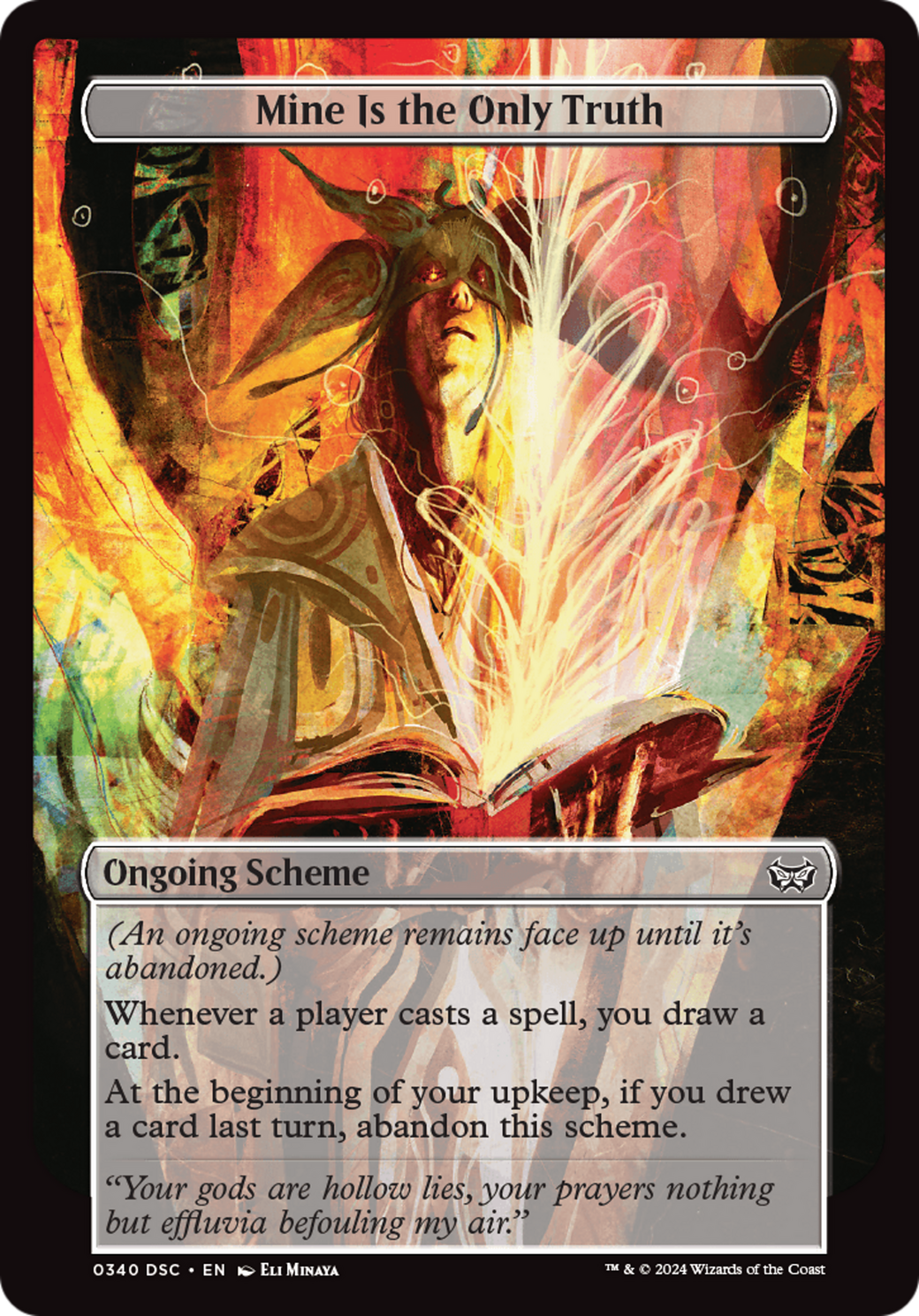 Mine Is the Only Truth - Magic: The Gathering - MoxLand