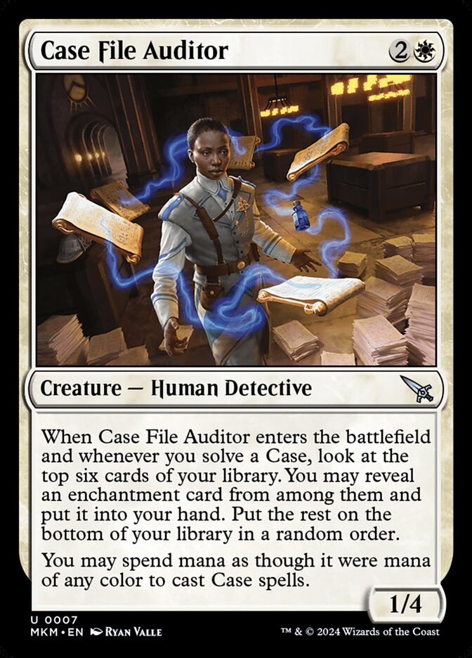 Auditora de Arquivos de Caso / Case File Auditor - Magic: The Gathering - MoxLand