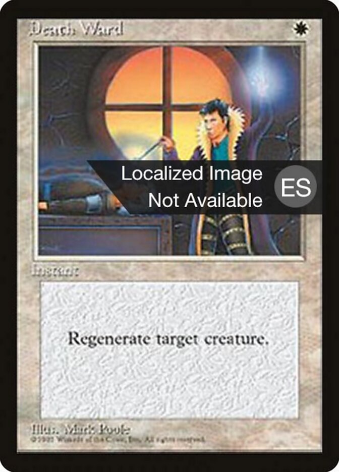 Proteção contra a Morte / Death Ward - Magic: The Gathering - MoxLand