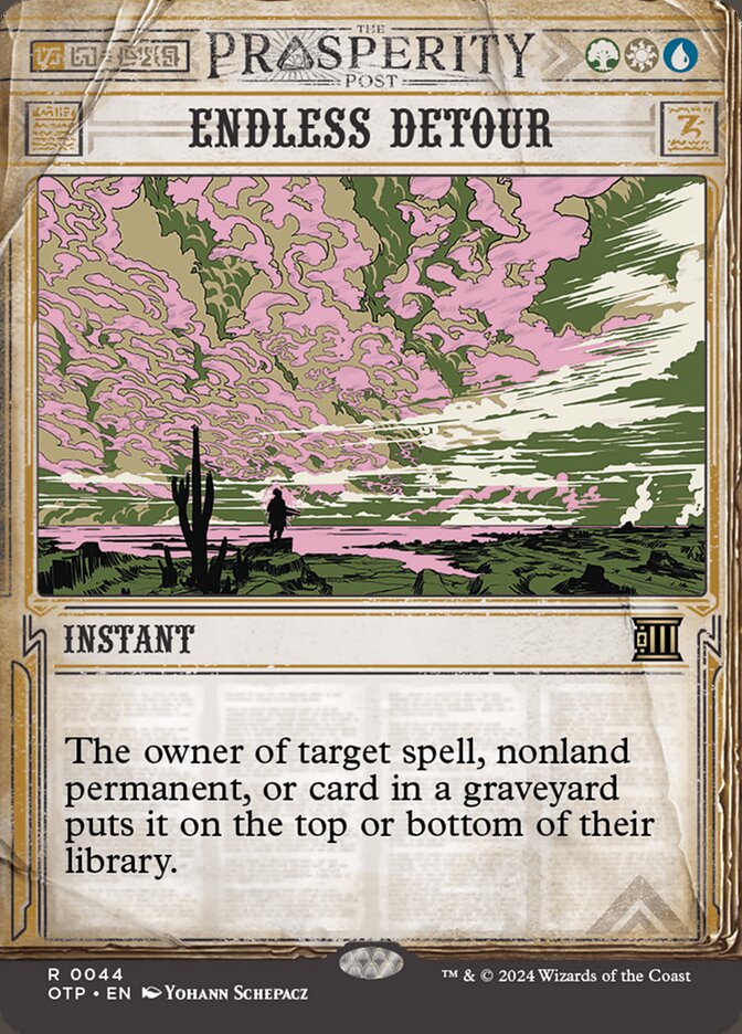 Desvio Interminável / Endless Detour - Magic: The Gathering - MoxLand