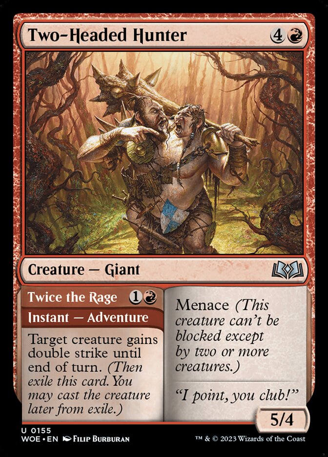 Caçador de Duas Cabeças / Two-Headed Hunter - Magic: The Gathering - MoxLand