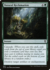 Retomada Natural / Natural Reclamation - Magic: The Gathering - MoxLand