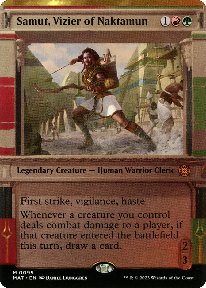 Samut, Vizir de Nactamon / Samut, Vizier of Naktamun - Magic: The Gathering - MoxLand