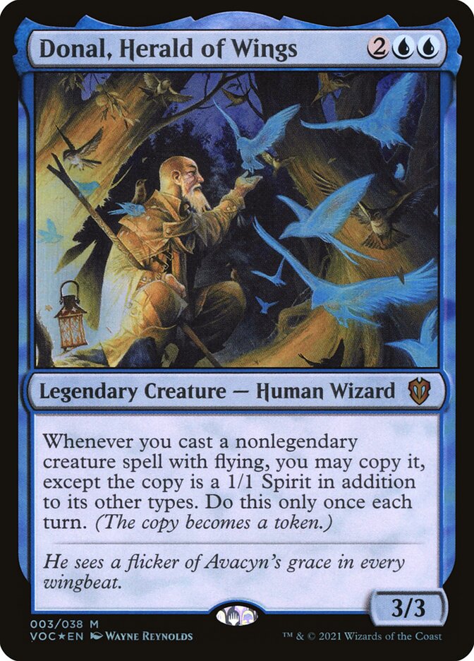 Donal, Arauto das Asas / Donal, Herald of Wings - Magic: The Gathering - MoxLand