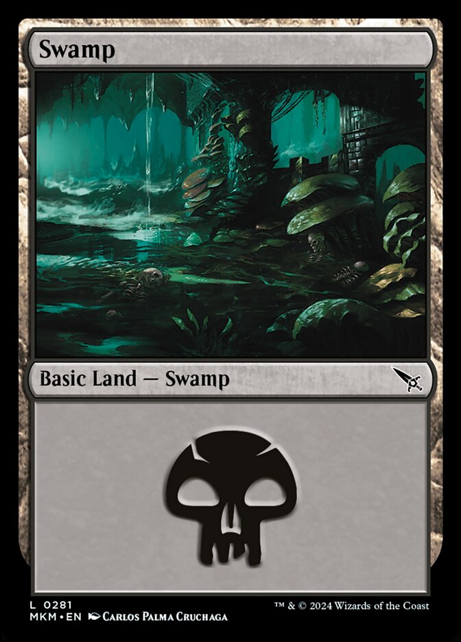 Pântano / Swamp - Magic: The Gathering - MoxLand