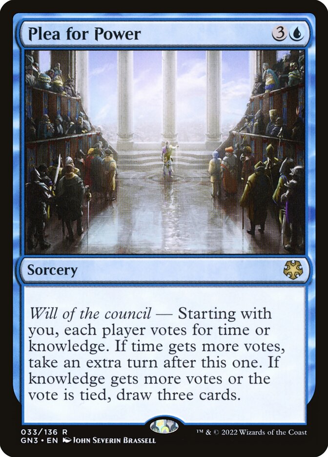 Apelo ao Poder / Plea for Power - Magic: The Gathering - MoxLand
