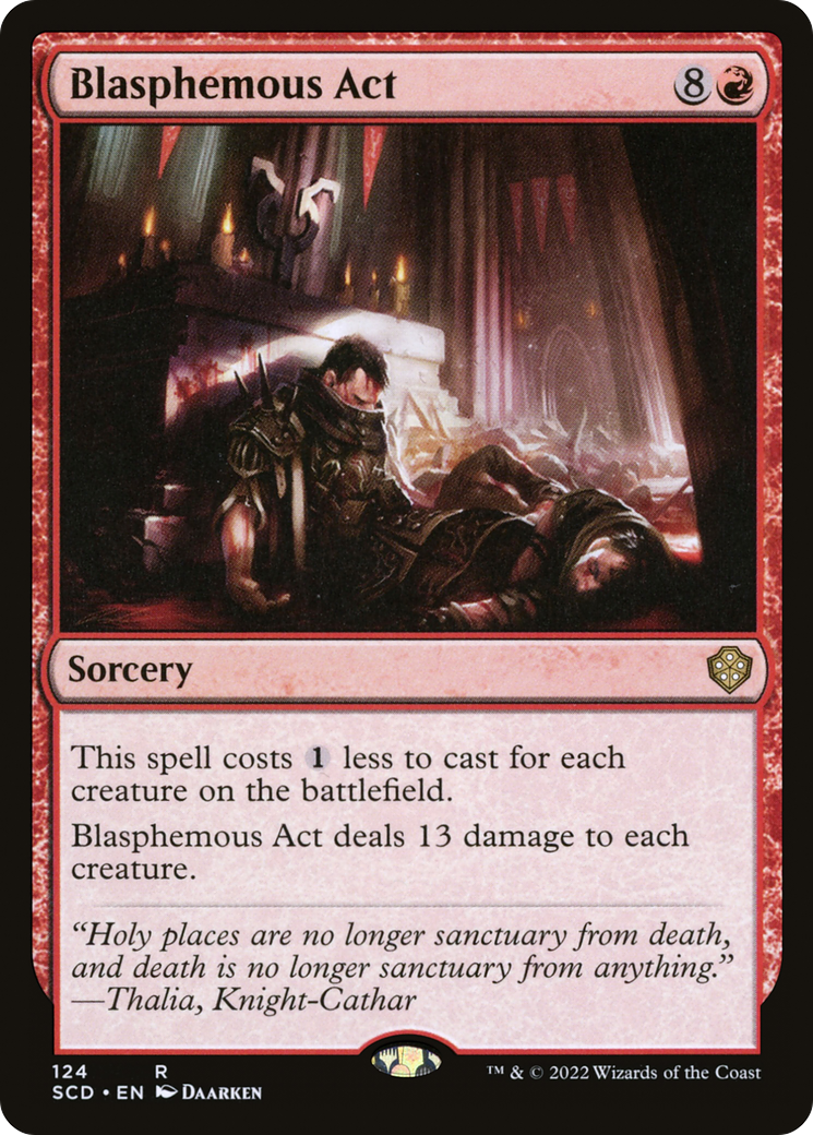 Ato Blasfemo / Blasphemous Act - Magic: The Gathering - MoxLand