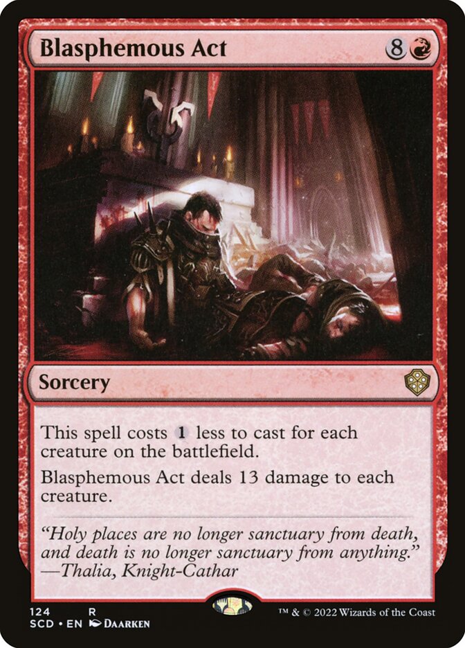 Ato Blasfemo / Blasphemous Act - Magic: The Gathering - MoxLand