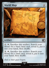 Mapa-múndi / World Map - Magic: The Gathering - MoxLand