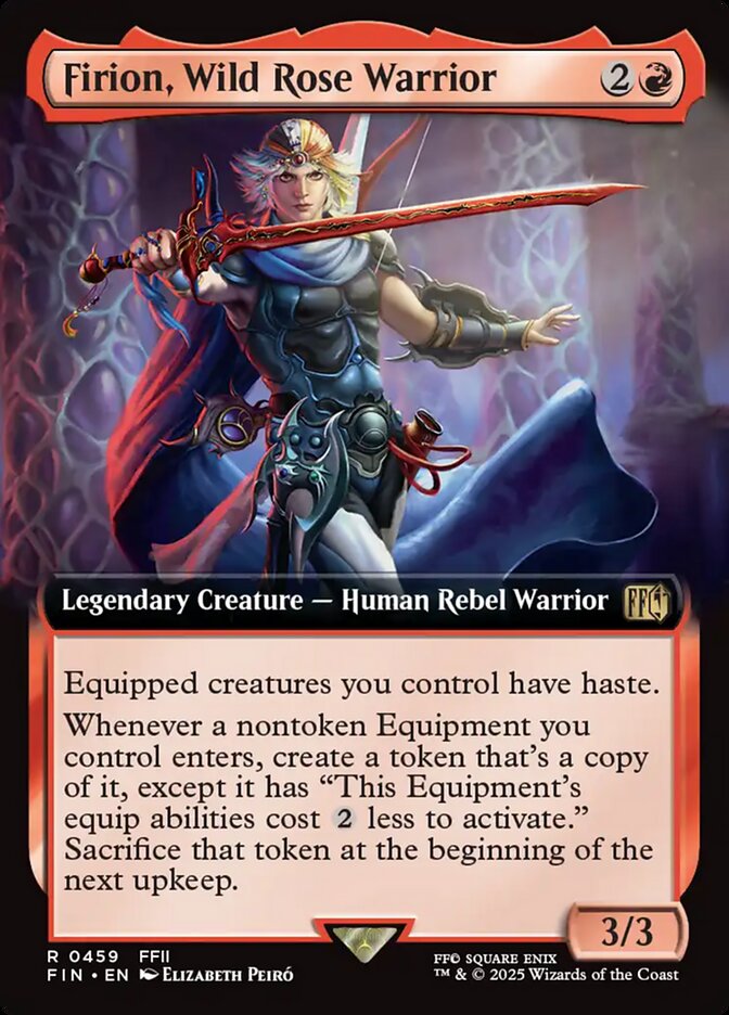 Firion, Guerreiro da Rosa Selvagem / Firion, Wild Rose Warrior - Magic: The Gathering - MoxLand