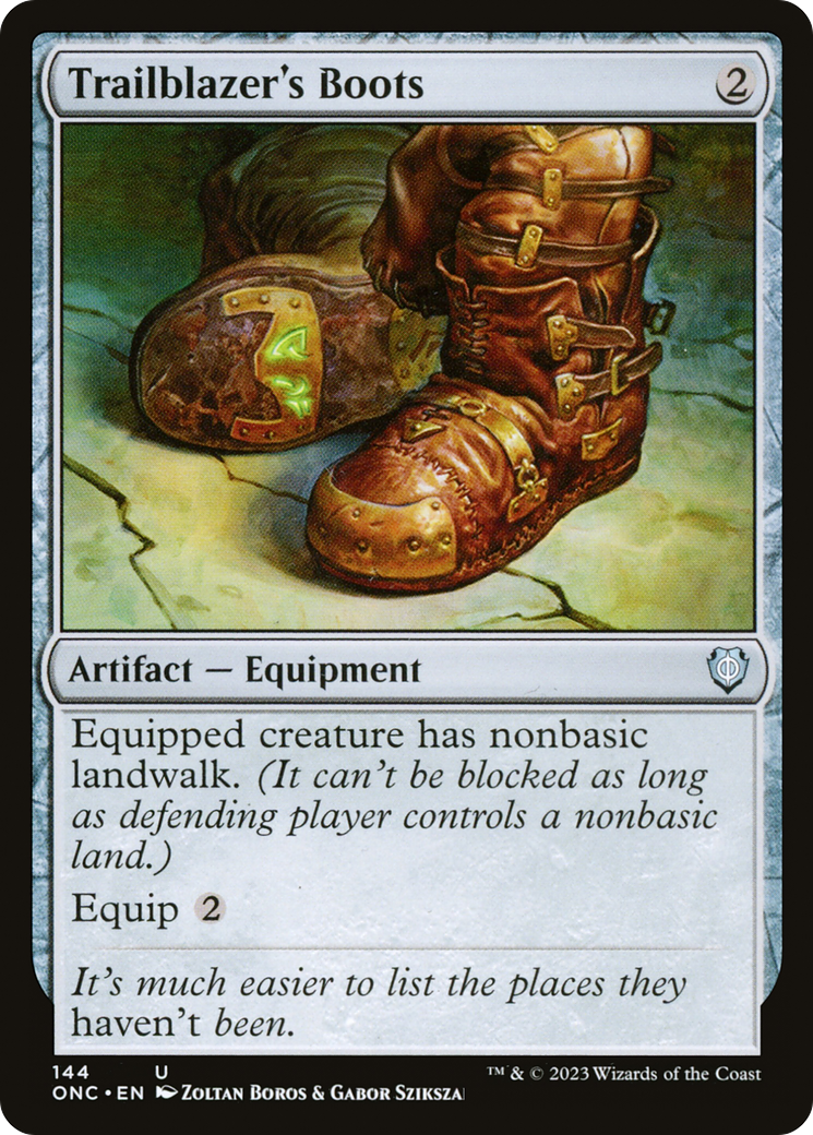 Botas do Desbravador / Trailblazer's Boots - Magic: The Gathering - MoxLand