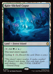 Rain-Slicked Copse - Magic: The Gathering - MoxLand