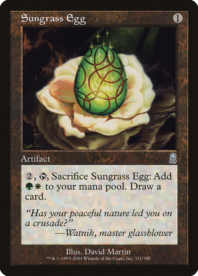 Ovo de Sungrass / Sungrass Egg - Magic: The Gathering - MoxLand