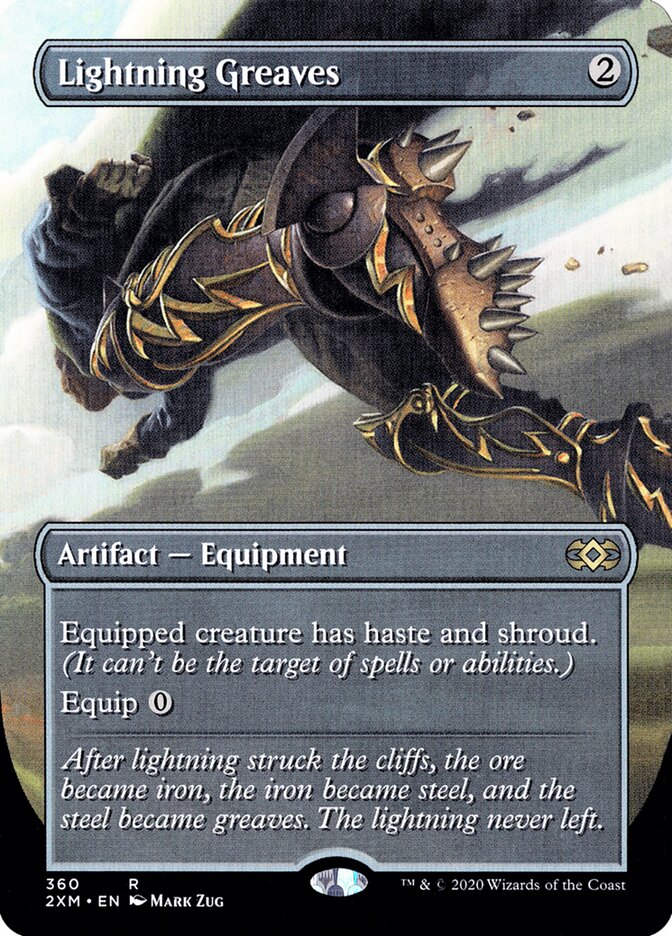 Grevas Faiscantes / Lightning Greaves - Magic: The Gathering - MoxLand