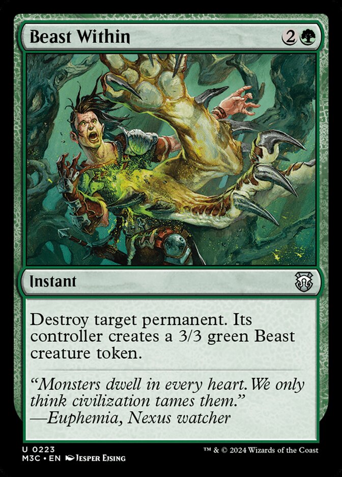 Fera Interior / Beast Within - Magic: The Gathering - MoxLand