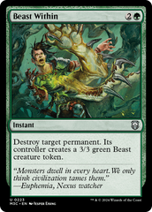 Fera Interior / Beast Within - Magic: The Gathering - MoxLand