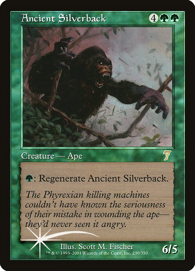 Gorila Ancião de Dorso Prateado / Ancient Silverback - Magic: The Gathering - MoxLand