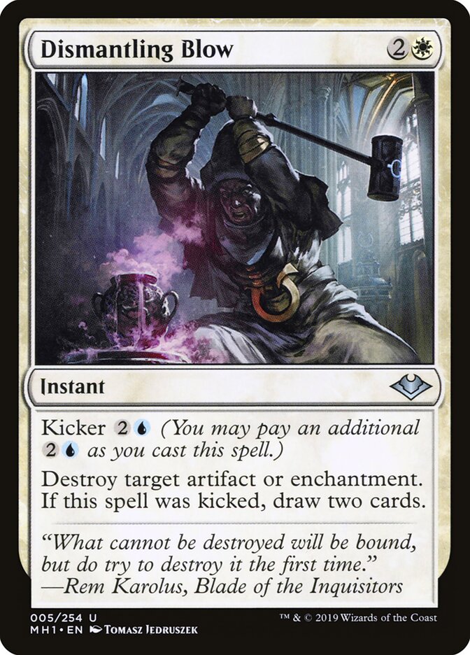 Golpe Desmantelador / Dismantling Blow - Magic: The Gathering - MoxLand