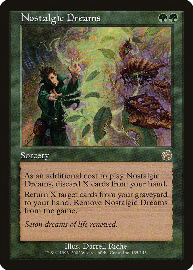 Sonhos Nostálgicos / Nostalgic Dreams - Magic: The Gathering - MoxLand