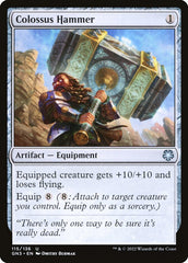 Martelo do Colosso / Colossus Hammer - Magic: The Gathering - MoxLand