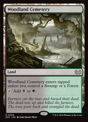 Cemitério da Floresta / Woodland Cemetery - Magic: The Gathering - MoxLand