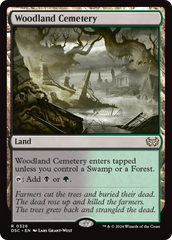 Cemitério da Floresta / Woodland Cemetery - Magic: The Gathering - MoxLand
