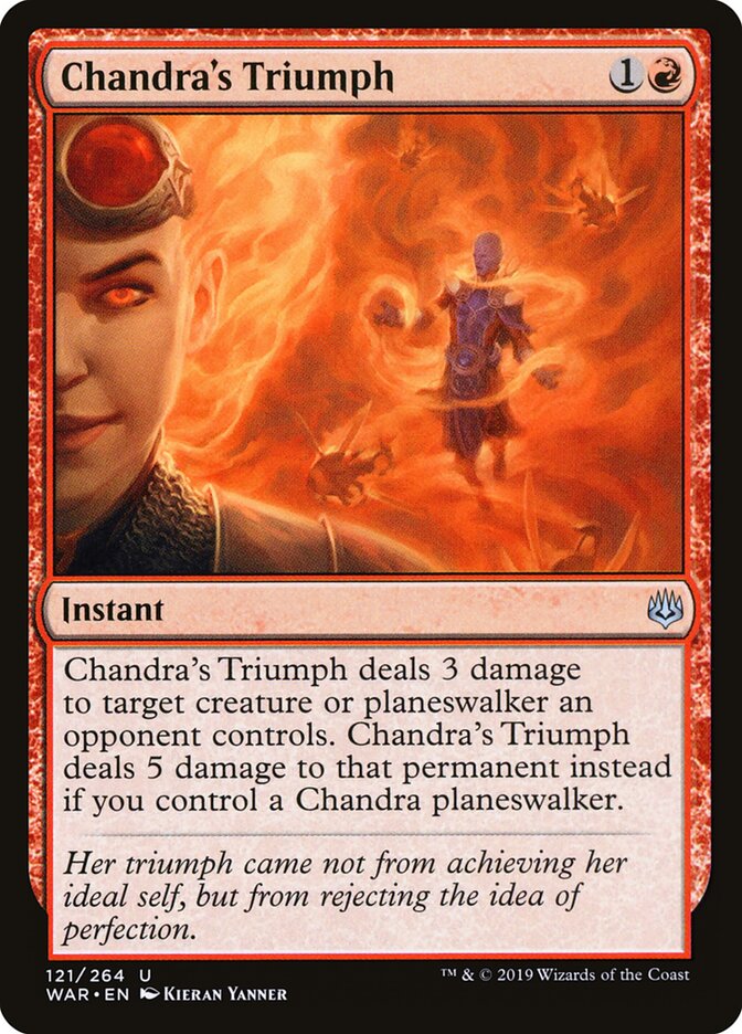 Triunfo de Chandra / Chandra's Triumph - Magic: The Gathering - MoxLand