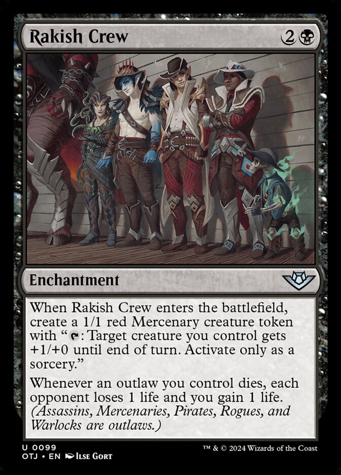 Bando Dissoluto / Rakish Crew - Magic: The Gathering - MoxLand