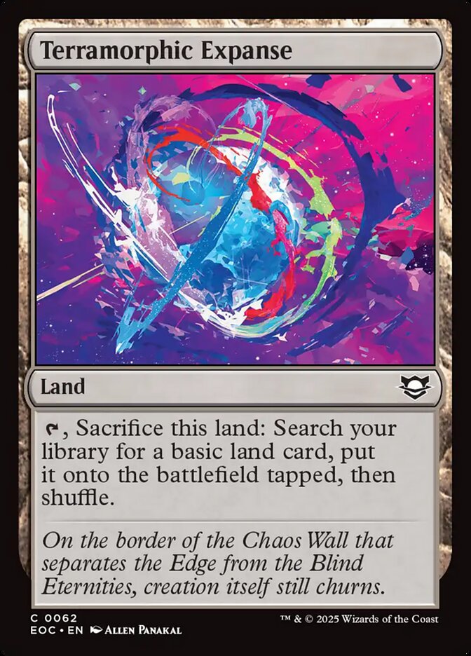 Vastidão Morfoterrena / Terramorphic Expanse - Magic: The Gathering - MoxLand