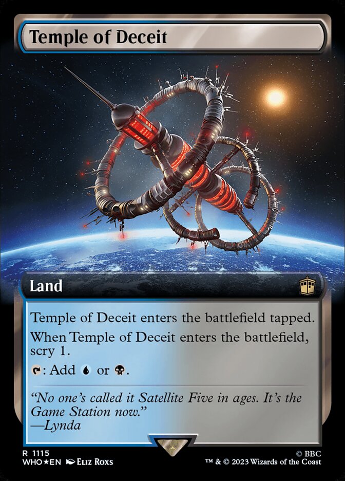 Templo do Engano / Temple of Deceit - Magic: The Gathering - MoxLand