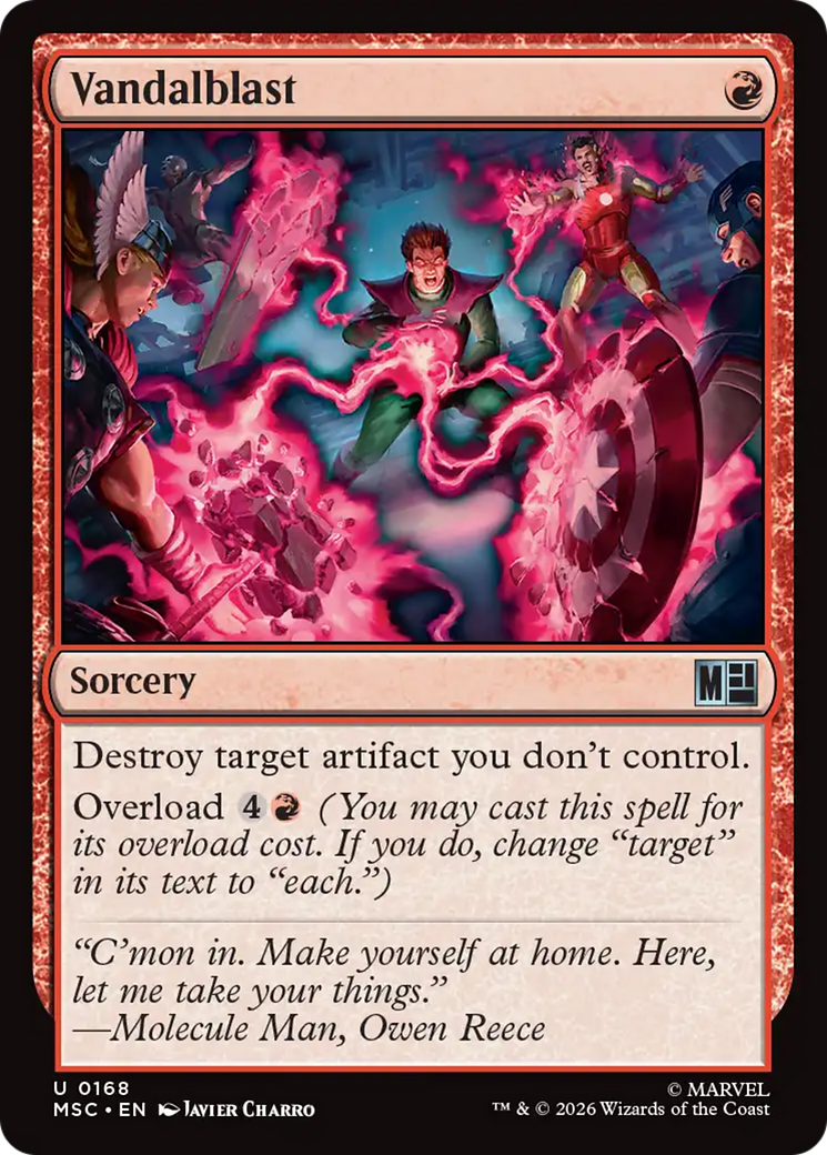 Explosão Vandálica / Vandalblast - Magic: The Gathering - MoxLand