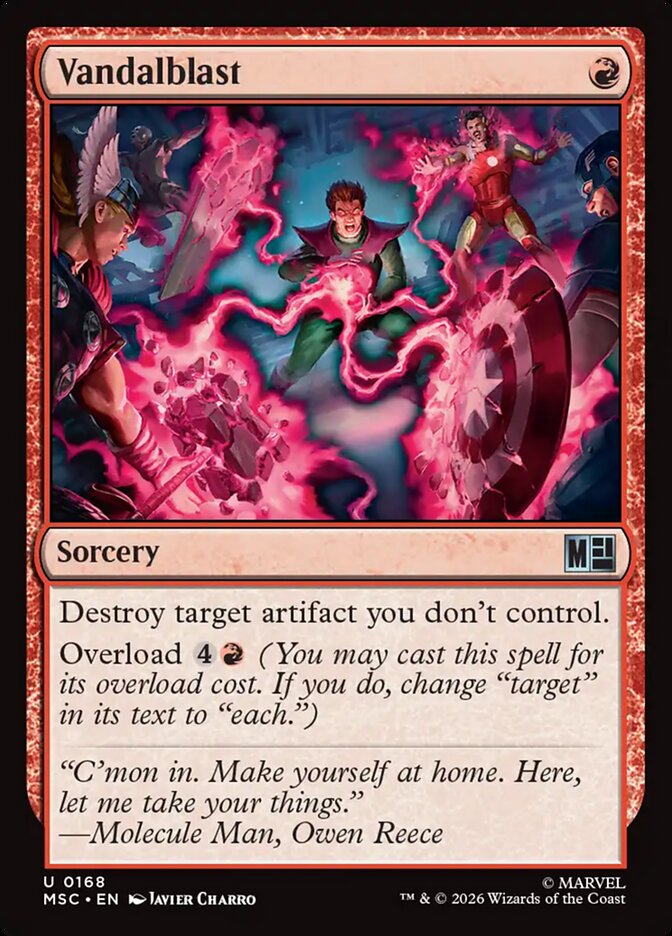 Explosão Vandálica / Vandalblast - Magic: The Gathering - MoxLand