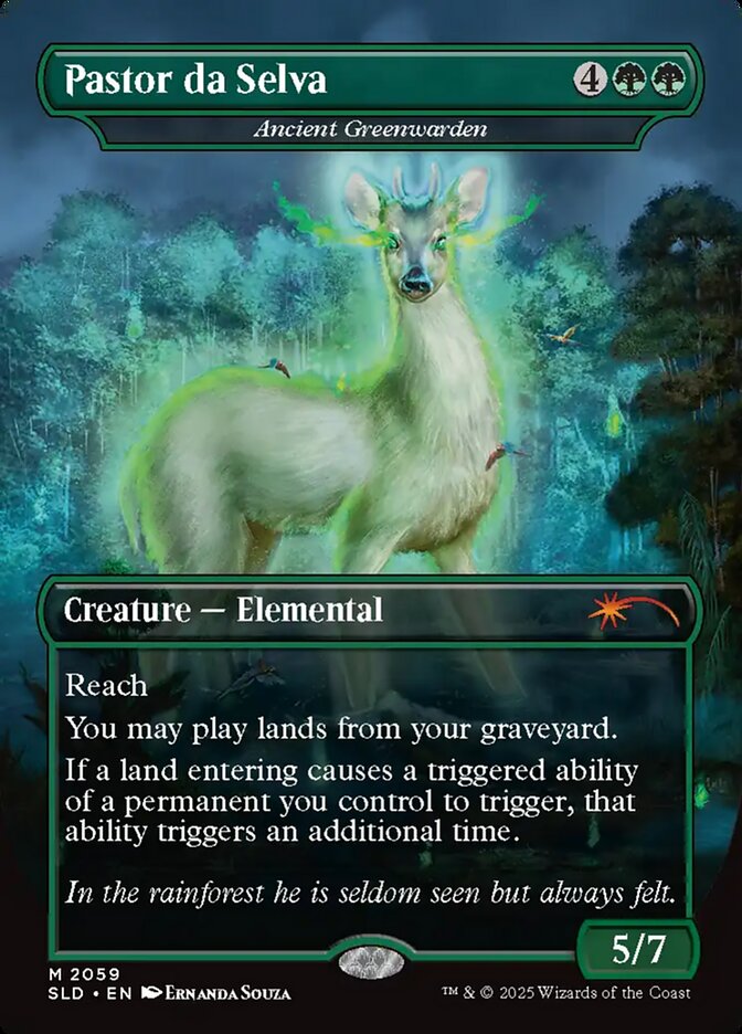 Guardião da Flora Ancestral / Ancient Greenwarden - Magic: The Gathering - MoxLand