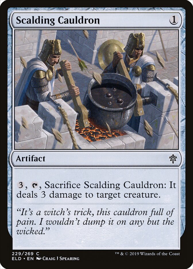 Caldeirão Escaldante / Scalding Cauldron - Magic: The Gathering - MoxLand