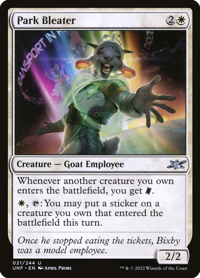 Park Bleater - Magic: The Gathering - MoxLand