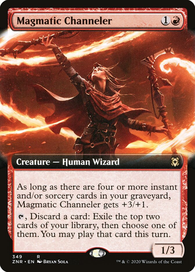 Canalizadora Magmática / Magmatic Channeler - Magic: The Gathering - MoxLand