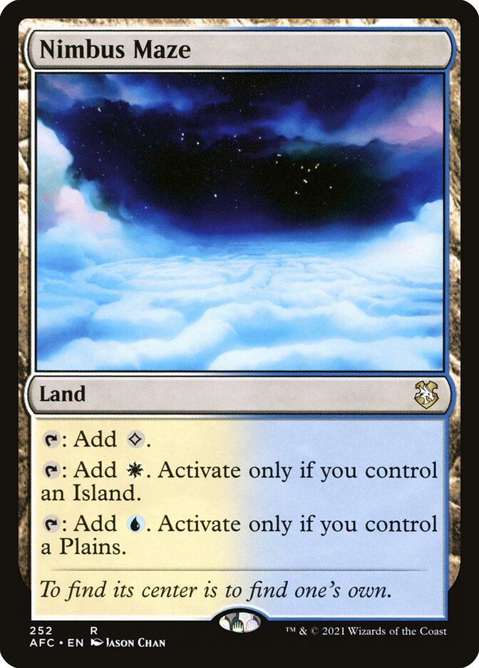 Labirinto Nimboso / Nimbus Maze - Magic: The Gathering - MoxLand
