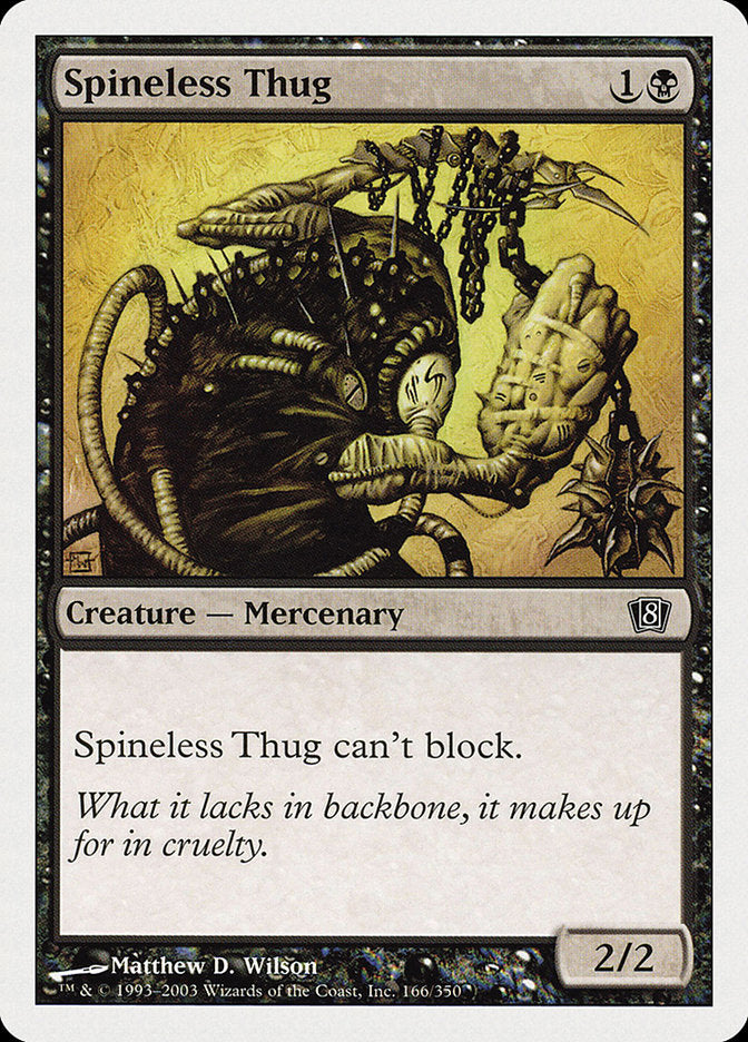 Rufia Vacilante / Spineless Thug - Magic: The Gathering - MoxLand