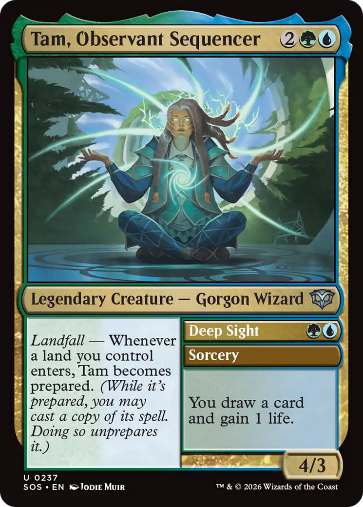 Tam, Observant Sequencer - Magic: The Gathering - MoxLand