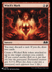 Marca da Bruxa / Witch's Mark - Magic: The Gathering - MoxLand