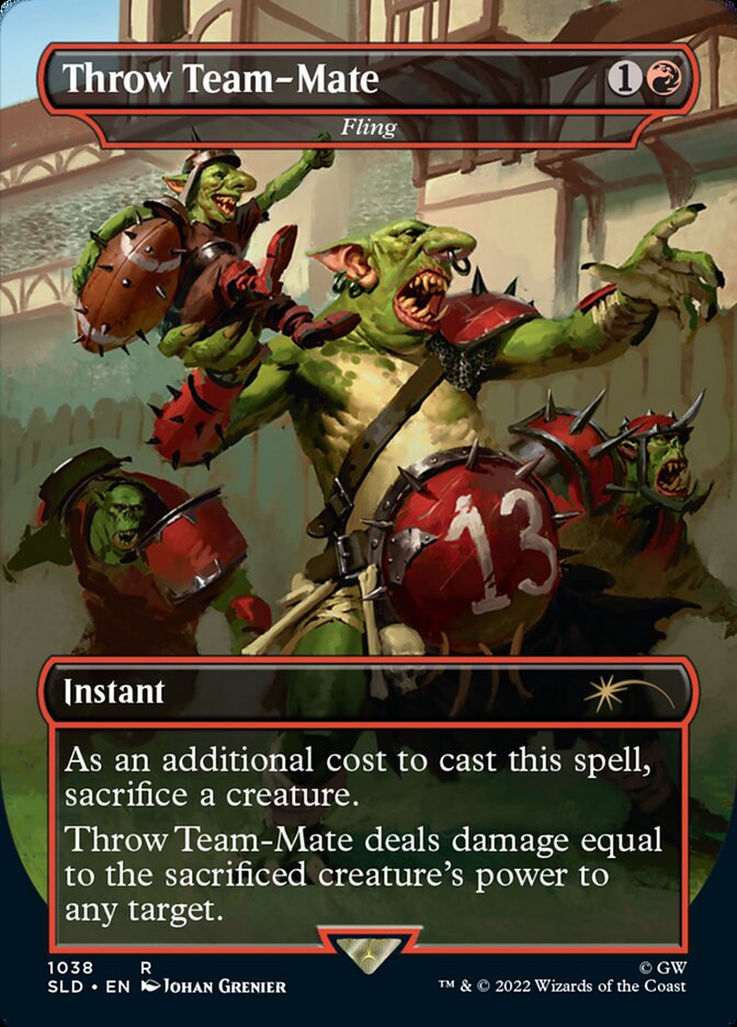 Arremessar / Fling - Magic: The Gathering - MoxLand
