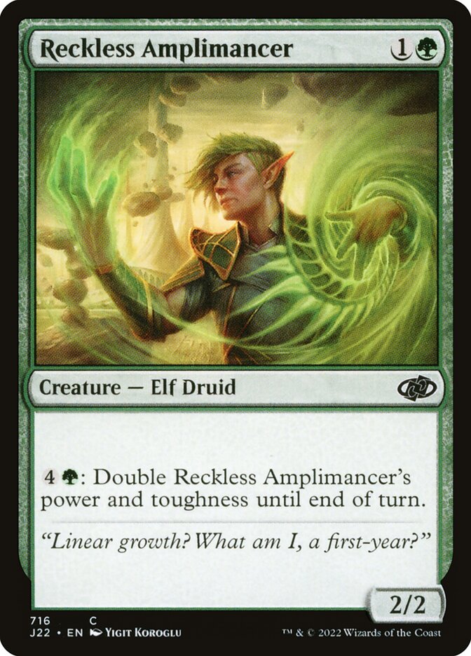 Amplimante Temerário / Reckless Amplimancer - Magic: The Gathering - MoxLand