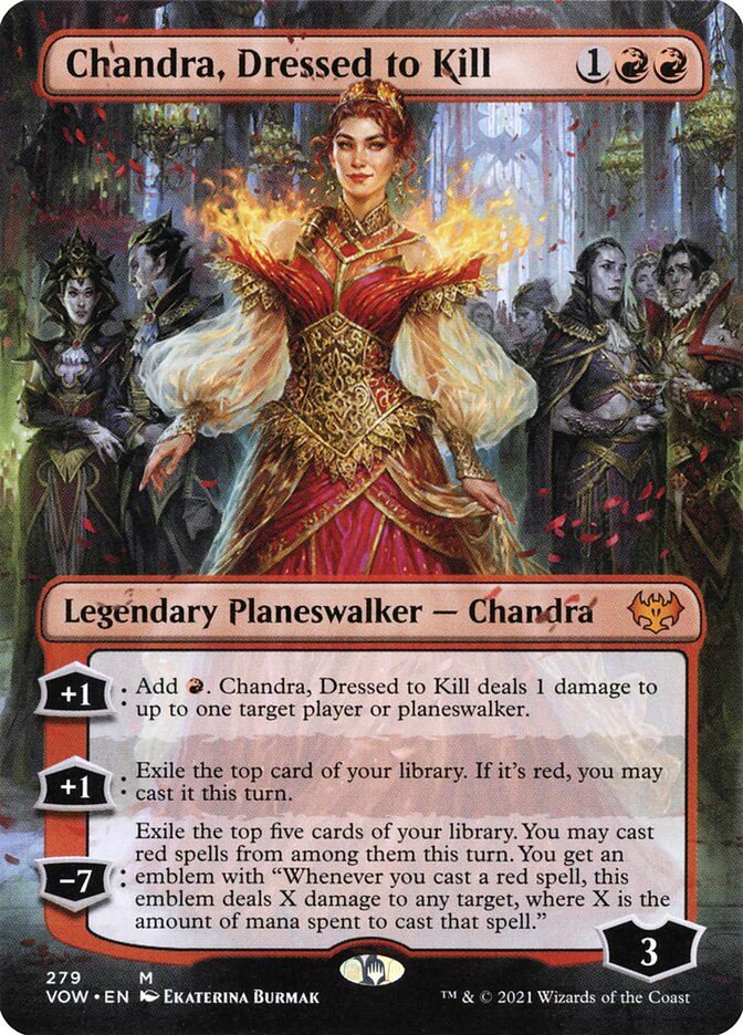 Chandra, Vestida para Matar / Chandra, Dressed to Kill - Magic: The Gathering - MoxLand